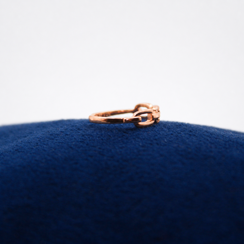 Roselle Interlinked Toe Ring