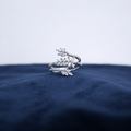Silver Arabelle Botanical Ring