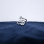 Silver Arabelle Botanical Ring