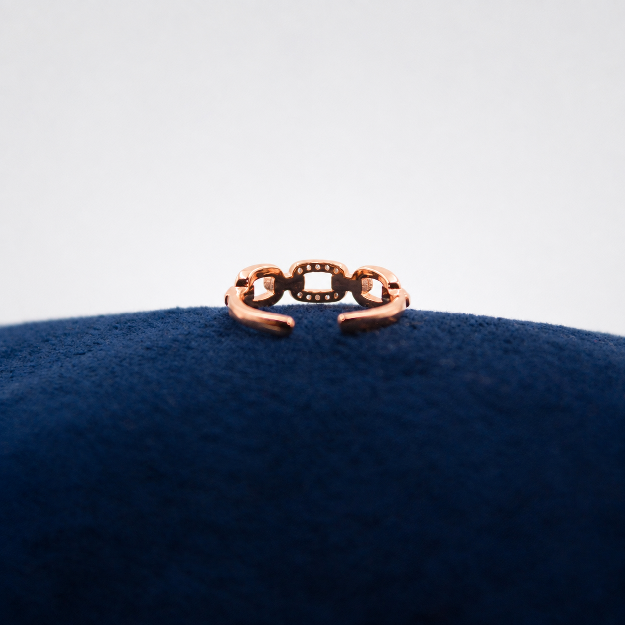 Roselle Interlinked Toe Ring