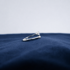 Silver Lucelle Teardrop Band