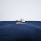 Silver Lumière Double-Band Ring