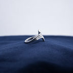 Silver Fleurpoint Open Ring