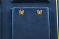 Gold Celeste Butterfly Stud Earrings