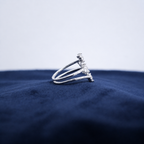 Silver Arabelle Botanical Ring