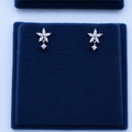 Silver Petal Grace Studs