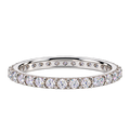 Silver Elongé Éclat Ring