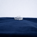 Silver Arabelle Multi-Band Ring