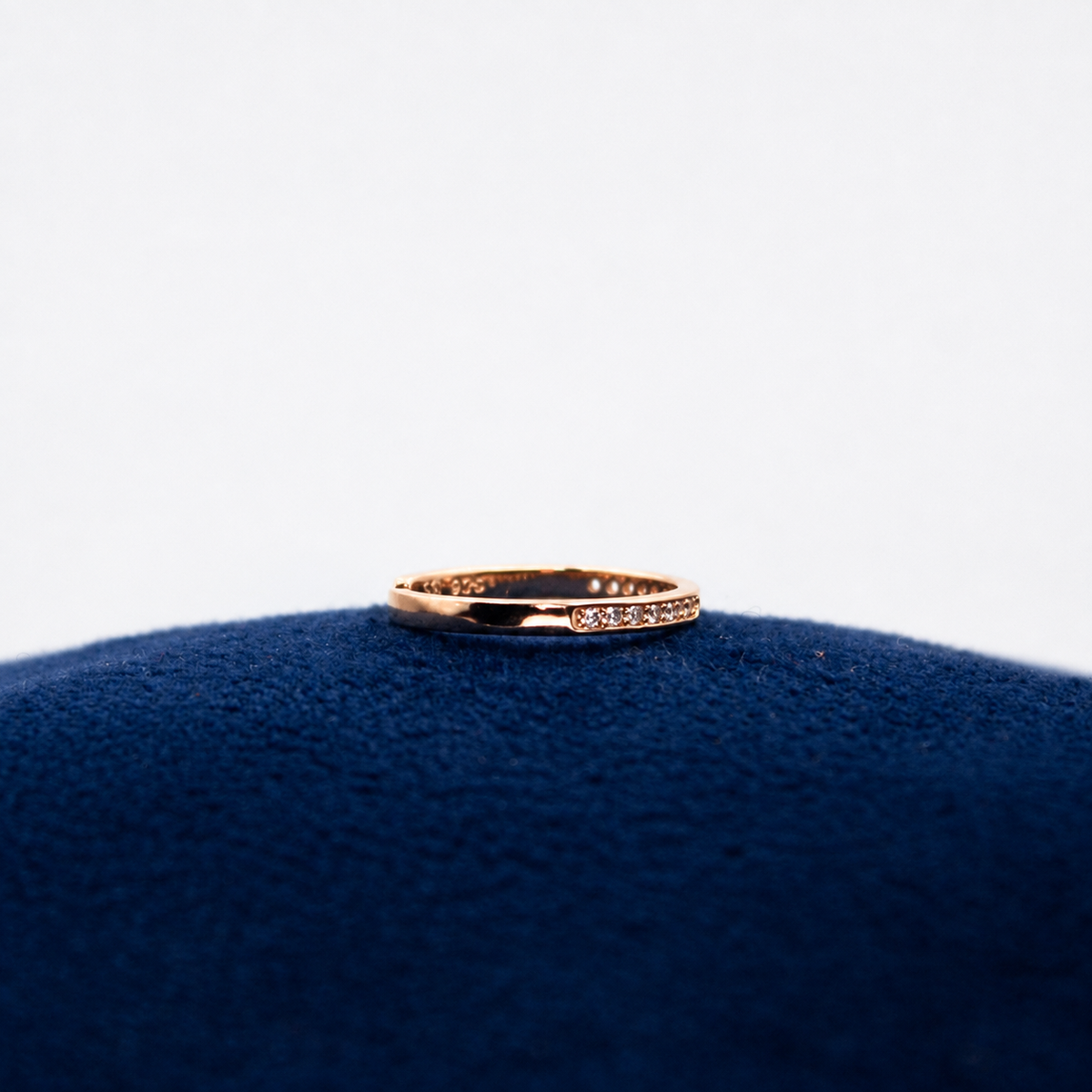 Rosé Crystal Grace Toe Ring