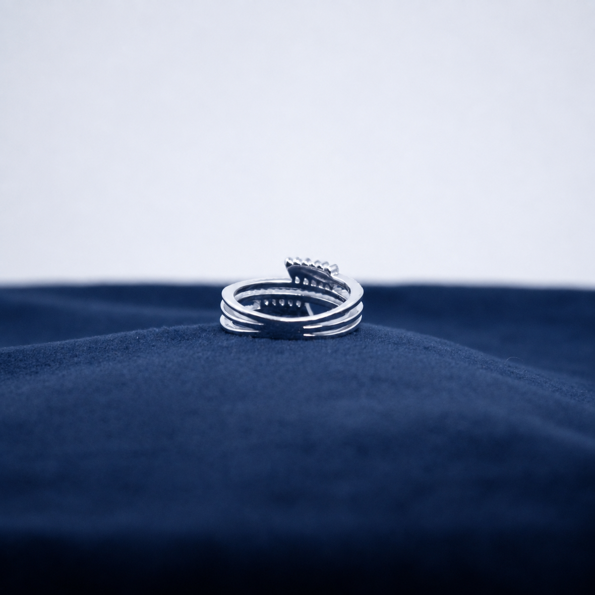 Silver Arabelle Multi-Band Ring