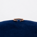 Rosé Crystal Grace Toe Ring