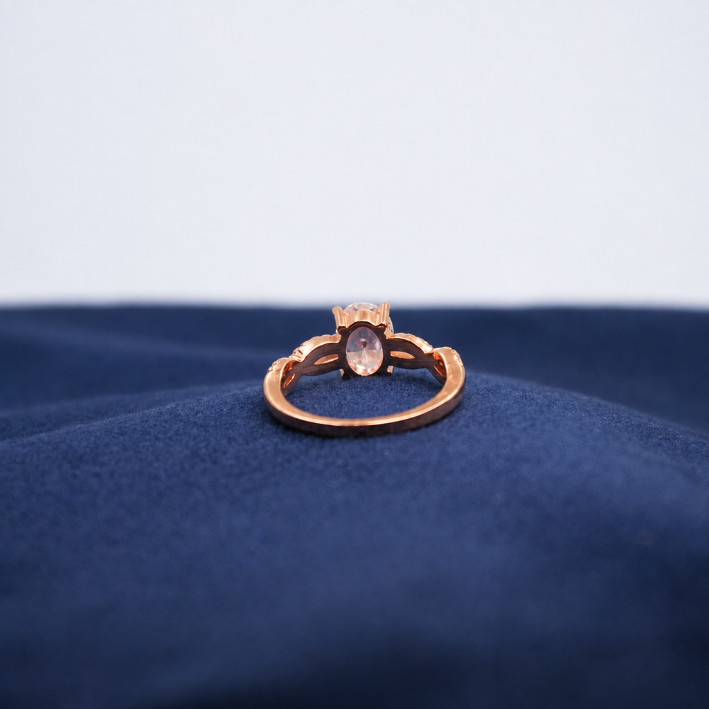 Rose Gold Bellavie Bow Ring