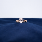Rose Gold Bellavie Bow Ring