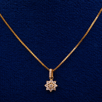 Gold Daisy Sparkle Set