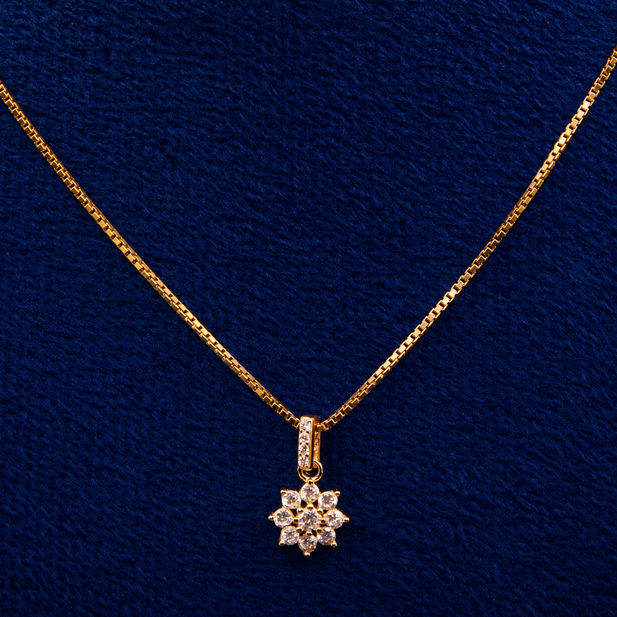 Gold Daisy Sparkle Set