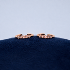 Rosé Crystal Line Toe Ring