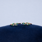 Rosé Emerald Marquise Toe Ring