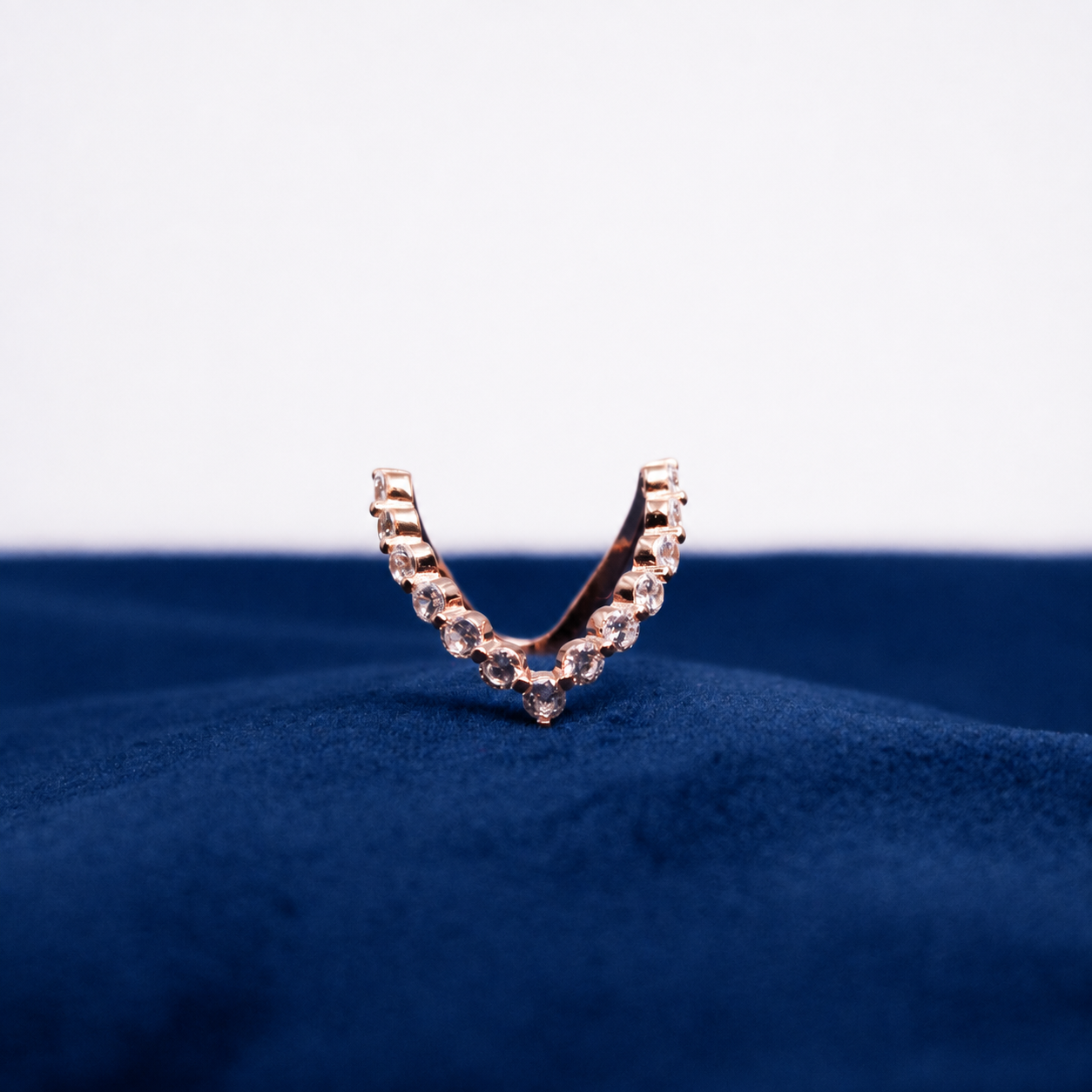 Rosé Sparkle Eternity Band