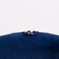 Rosé Sapphire Grace Toe Ring