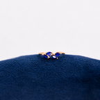 Rosé Sapphire Grace Toe Ring