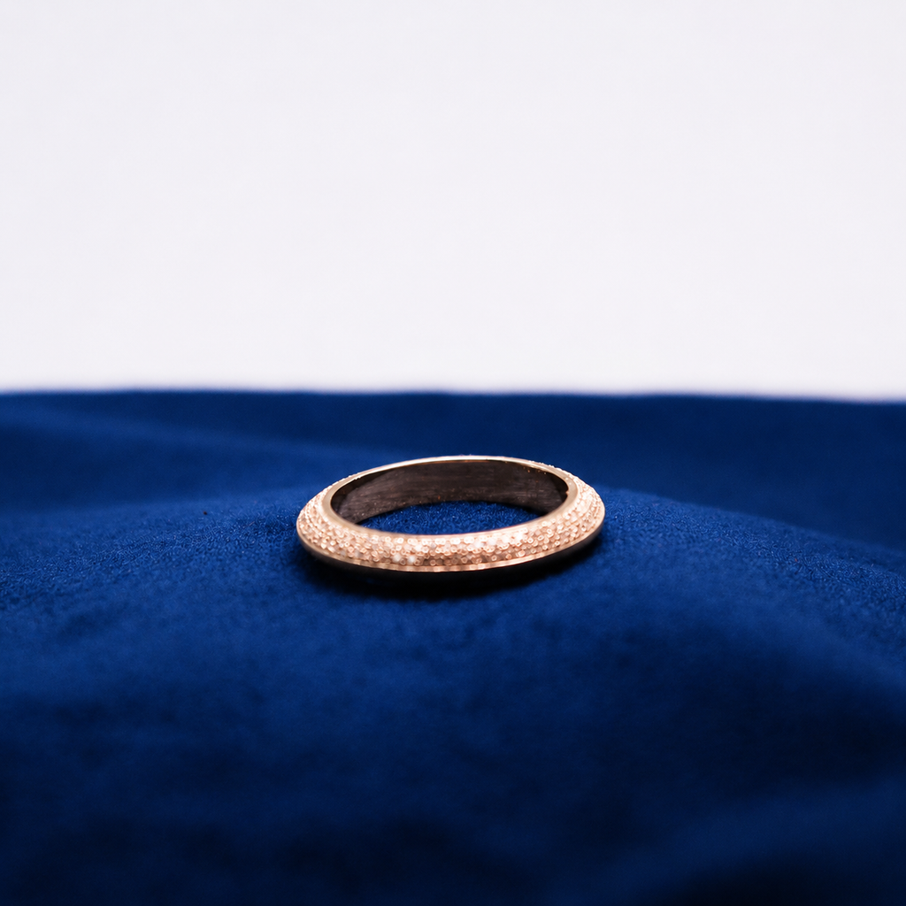 Silver Elara Pavé Band