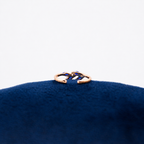 Rosé Sapphire Grace Toe Ring