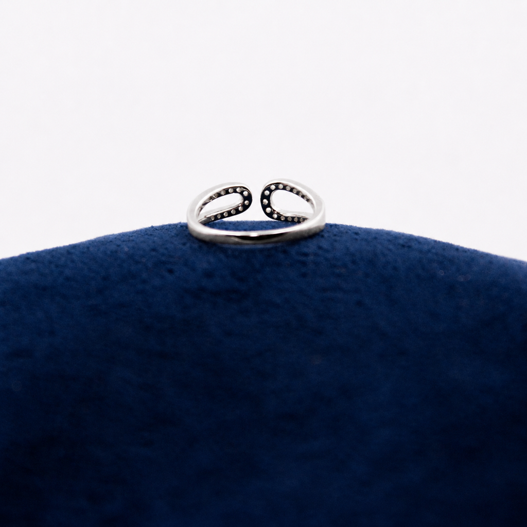 Elara Double Oval Toe Ring