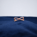 Rose Gold Seraphina Intertwined Ring