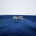 Silver Twisted Grace Ring