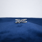 Silver Twisted Grace Ring