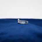 Silver Celestial Crystal Ring