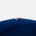 Silver Petal Éclat Toe Ring