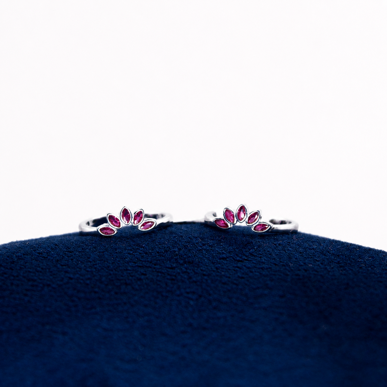 Silver Rosapetal Toe Ring
