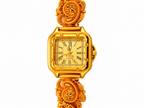 Viha Quartz Rajvani Heritage Gold-Tone Bracelet Watch