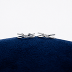 Silver Crystal Weave Toe Ring