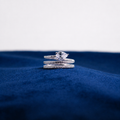 Silver Solenne Double-Band Ring