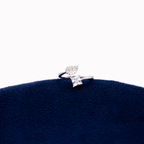 Aurelia Leaf & Stone Toe Ring