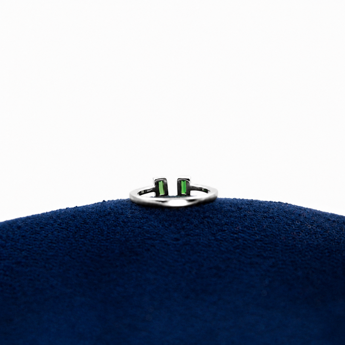 Emerald Duo Toe Ring