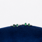 Emerald Duo Toe Ring
