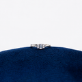 Silver Royale Crystal Toe Ring