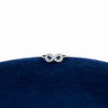 Silver Infinity Crystal Toe Ring