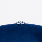 Silver Infinity Crystal Toe Ring