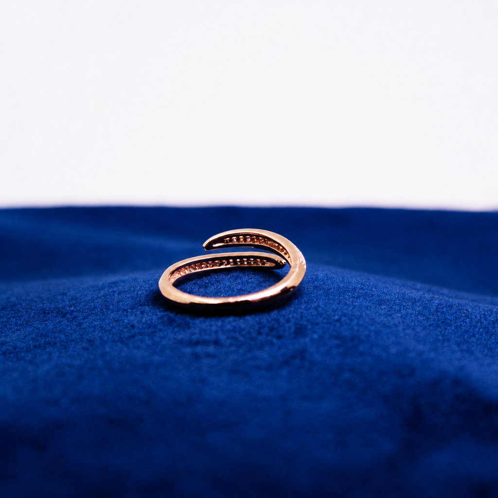 Rose Gold Aurelle Open Ring