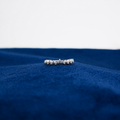 Silver Crystal Flow Ring