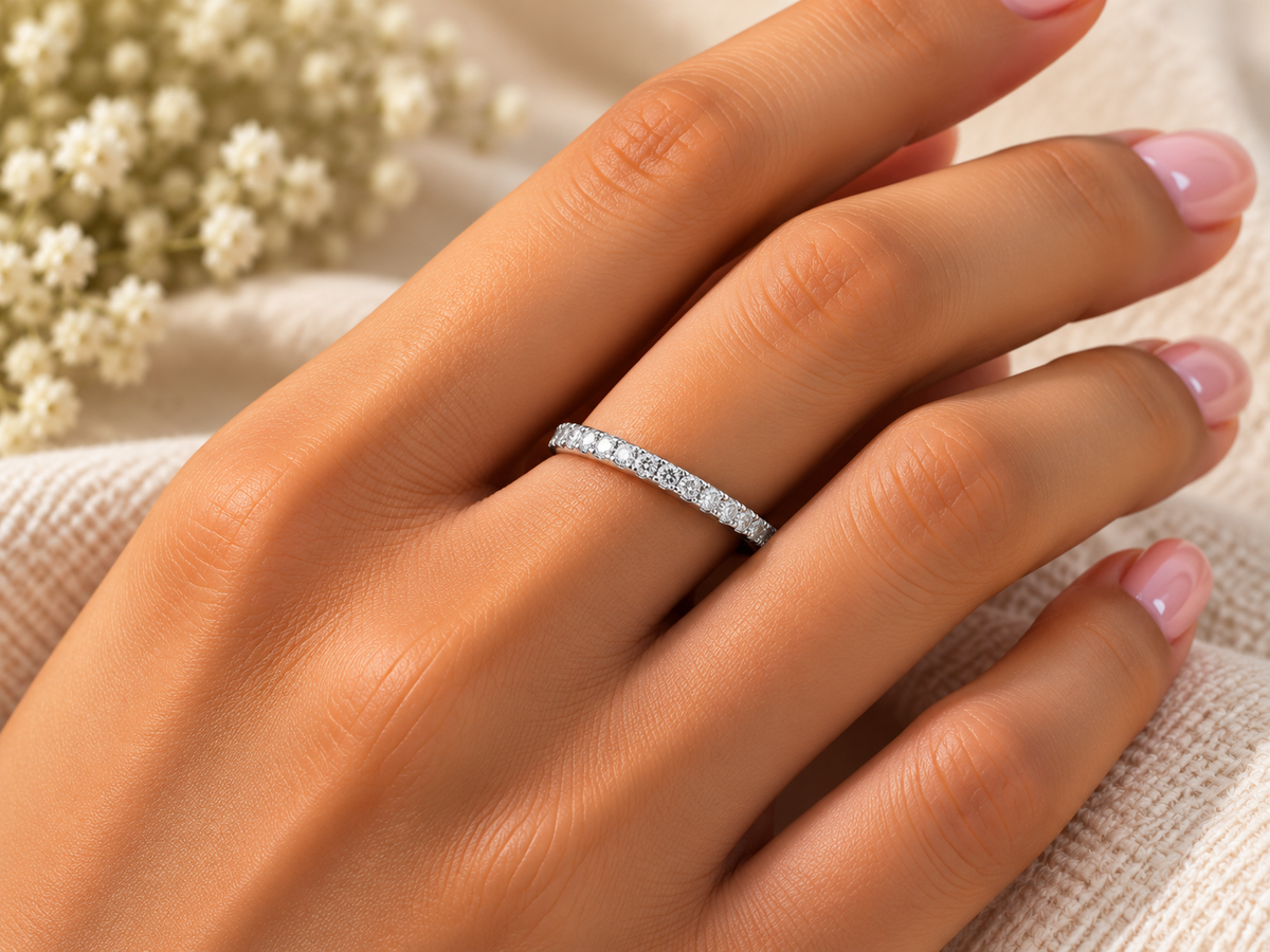 Silver Oval Luxe Ring