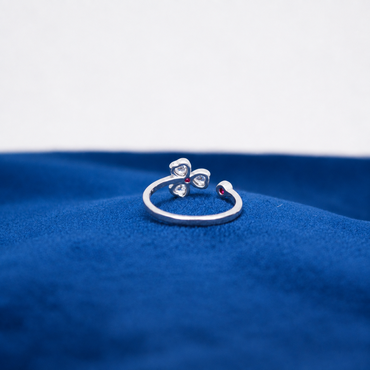 Rosalie Pink Bloom Toe Ring