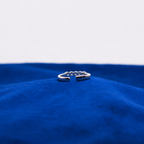 Silver Cirque Éclat Toe Ring