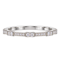 Silver Lumina Crest Ring