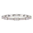Silver Lumina Crest Ring