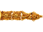 Raga Titan  Heritage Peacock Gold-Tone Bracelet Watch
